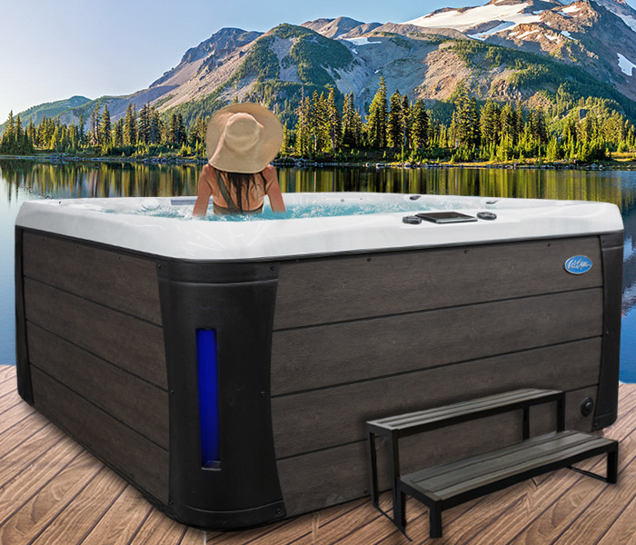 Calspas hot tub being used in a family setting - hot tubs spas for sale Gilroy